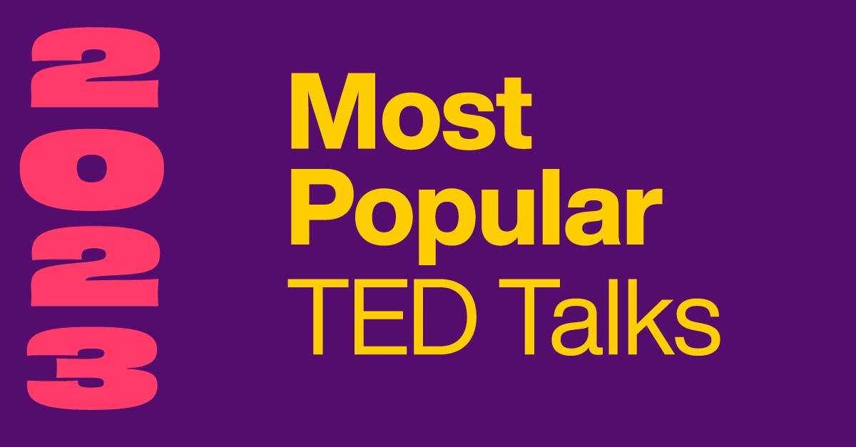 The most popular TED Talks of 2023